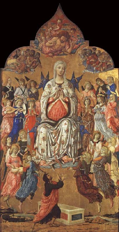 Matteo Di Giovanni The Assumption of the Virgin Sweden oil painting art